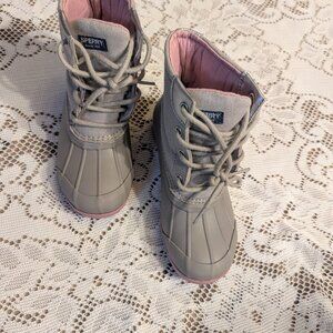 Kids Sperry Port Duck Boots size 1